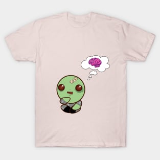 Zombie eat brain T-Shirt